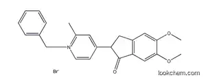 Molecular Structure of 231283-82-2 (1-Benzyl-4-(5,6-dimethoxy-1-oxoindan-2-yl)methylpyridinium Bromide)